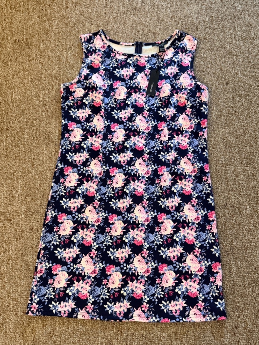 🤍New Floral Printed Sleeveless Swing Dress🤍